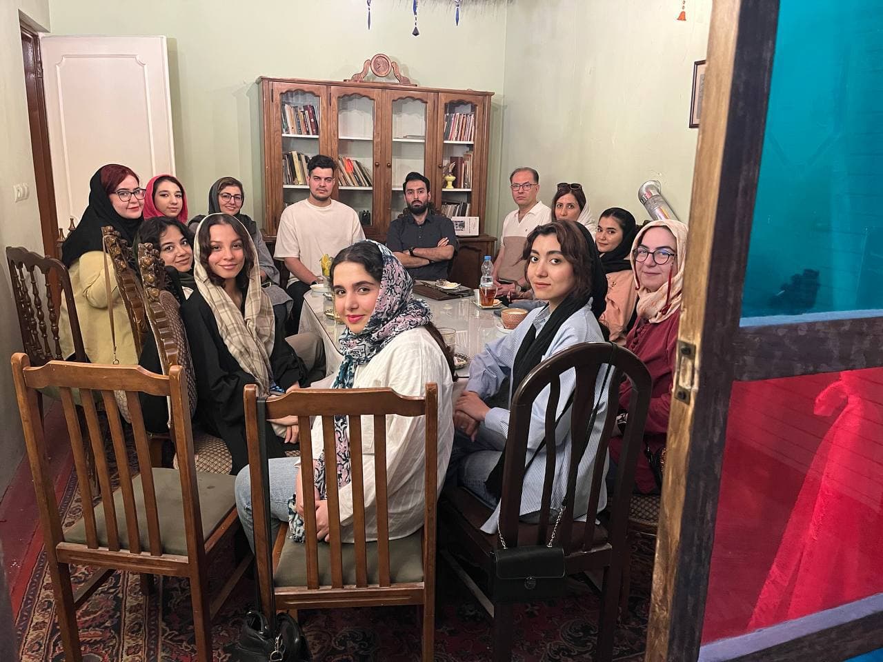 یادگاری از نود و پنجمین جلسه‌ی نمایشنامه‌خوانی «مرگ یزدگرد»